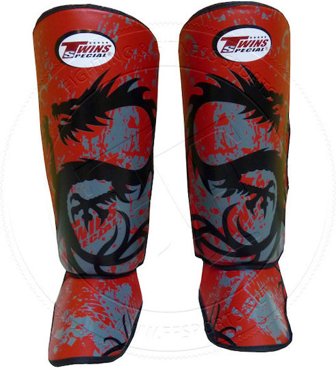 Twins Special Shin Guards Adults Red