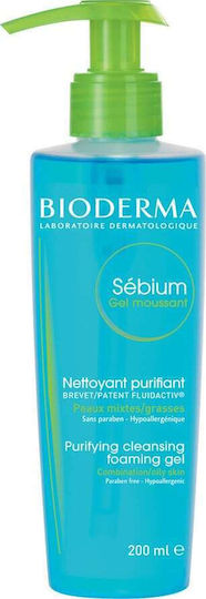 Bioderma Sebium Gel Cleansing Face 200ml