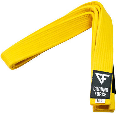 Ground Force Ζώνη Jiu-Jitsu Κίτρινη