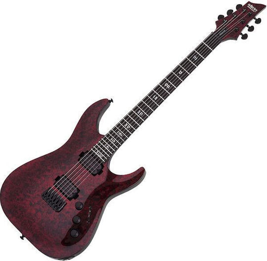 Schecter C-1 Apocalypse Ηλεκτρική Κιθάρα Κόκκινη με Θήκη