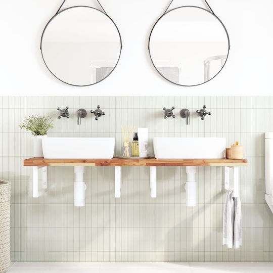 vidaXL Bench without sink Steel