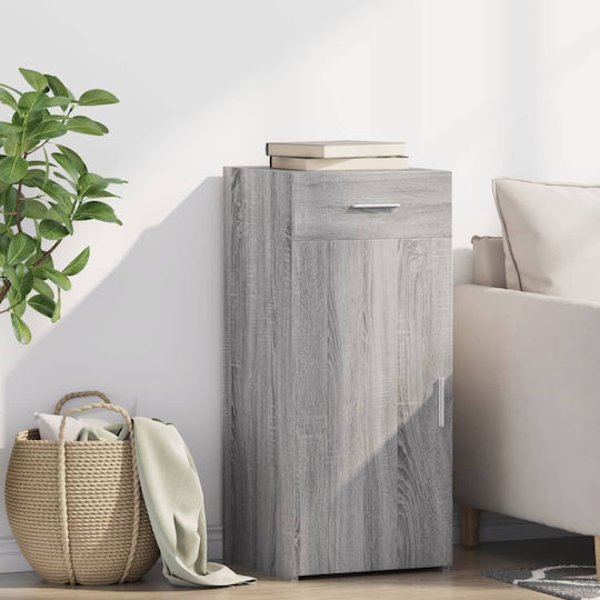 Wohnzimmer Nische aus Spanplatte Grau 40x42.5x93cm