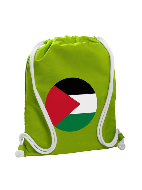 Koupakoupa Σημαία Παλαιστίνης Τσάντα Πλάτης Γυμναστηρίου Πράσινη