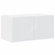 vidaXL Badezimmerschrank B80xT42.5xH40cm Weiß