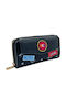 Large Women's Wallet Classic Black