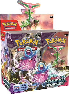 Pokemon Pokemon Tcg - Scarlet & Violet Pokémon Pachete Forțe Temporale (Diverse modele) 1 buc