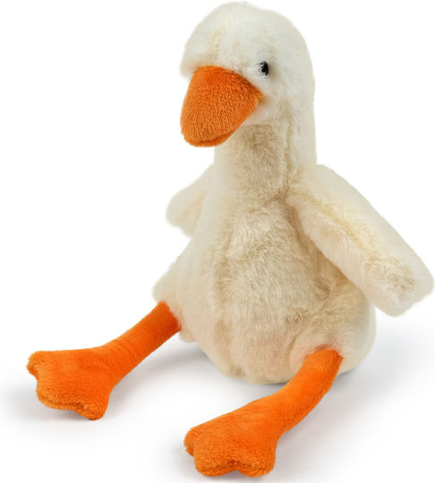 Jucărie de pluș moale Wp Merchandise Ivory Goose Pacco de 15 cm