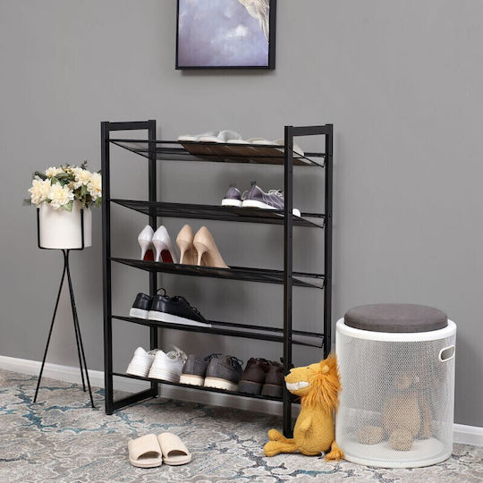 Metalică Suport pentru pantofi L104xW30.7xH74cm