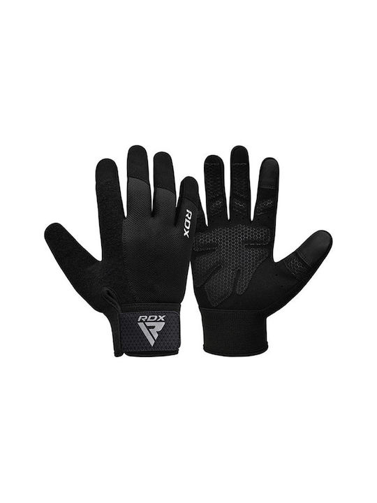 Rdx Gym Weight Lifting Gloves W1 Black