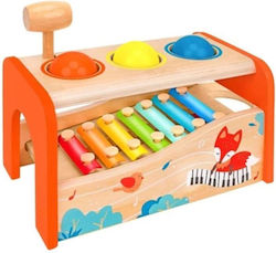 Globo Sirwood Educational Wooden Shape Xylophone 18+ Months