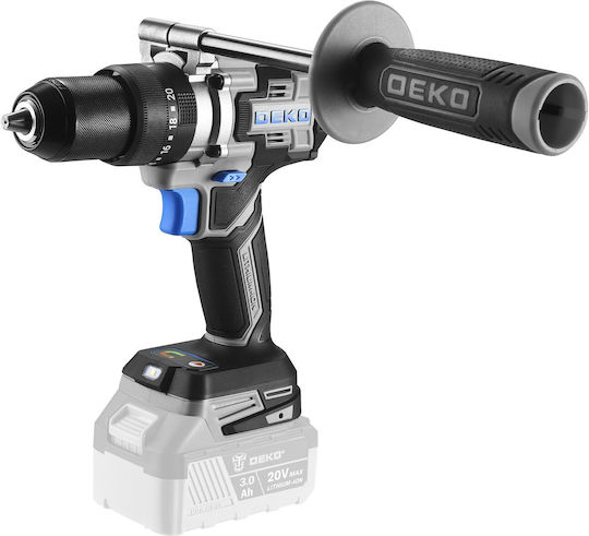 Deko Percussive Drill Driver Battery Solo Brushless 20V