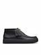 Torhill Hi Leder Anatomisch Chukka Herrenstiefel Schwarz