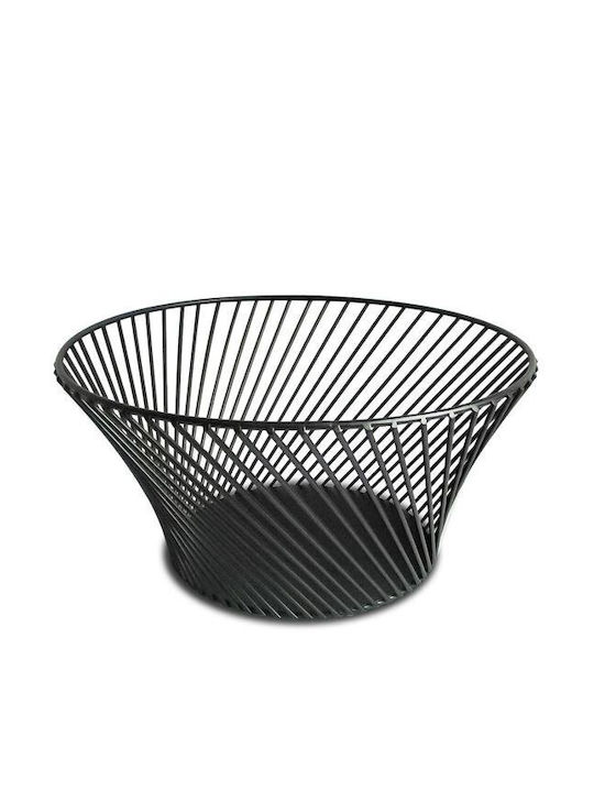 Kitchisimo Fruit Bowl Metallic Black