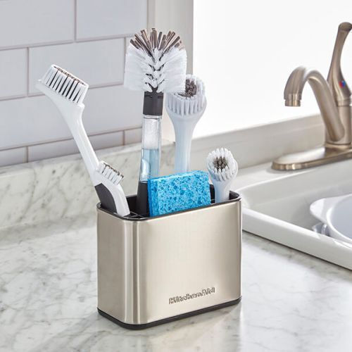 Kitchenaid Στραγγιστήρι για Μαχαιροπίρουνα Inox Ασημί 16x12x12cm