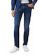 'cash' Ανδρικό Παντελόνι Τζιν Regular Straight Fit Blue