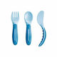 Mam Set Baby Cutlery 515 Made of Plastic for 6+...