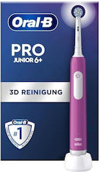 Oral-B Junior Ηλεκτρική Οδοντόβουρτσα για 6+ Χρονών 742891 Purple