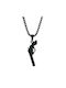 Goldsmith Necklace from Steel Black