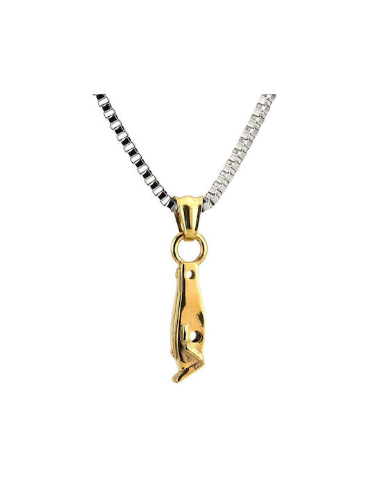 Goldsmith Necklace from Gold Plated Steel