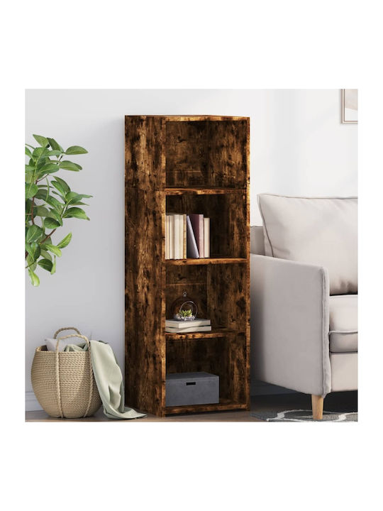 vidaXL Bookcase Smoky Oak 40x41x124cm