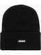 Tall Cuff Beanie Ανδρικός Σκούφος Πλεκτός σε Μαύρο χρώμα