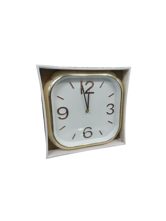 Wall Clock Plastic White Ø30cm