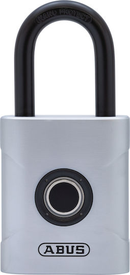 Abus Steel Padlock Brass With Fingerprint 50mm Silver 1pcs