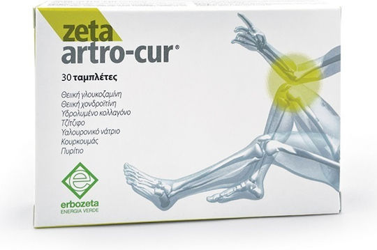 Erbozeta Zeta Artro-Cur Ergänzung für die Gesundheit der Gelenke und Knochen 30 Tabletten