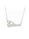 Goldsmith Necklace Name from Silver