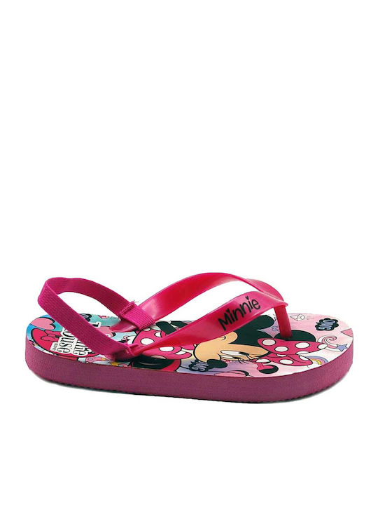 Παιδικές Σαγιονάρες Flip Flops Minnie Πολύχρωμες Minnie
