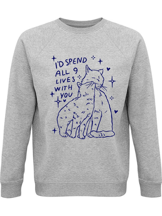 I'll Spend All 9 Lives With You Cat Lovers Swea...