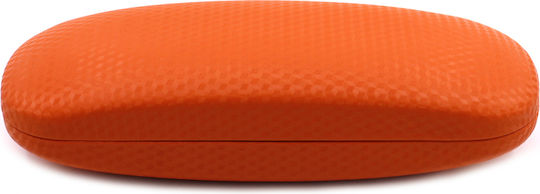 Brillentasche Hart mit Magnetischem Verschluss Orange