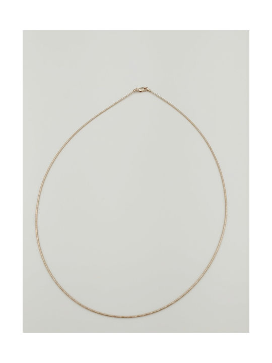 Silver Chain Neck Gold-plated Length 45cm