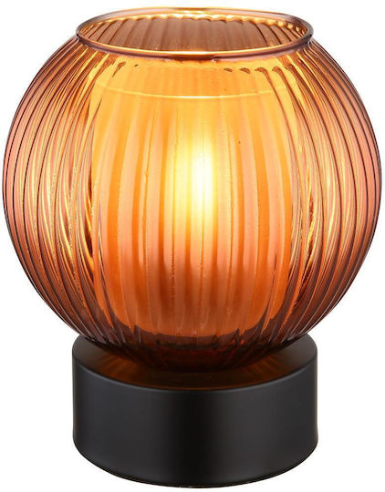 Globo Lighting Декоративна Лампа с Цокъл за Крушка E27 Бронзов