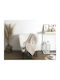 The Home Deco Factory Ριχτάρι Πολυθρόνας Πικέ 150x125εκ. Πολύχρωμο