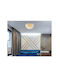 Globo Lighting Deckenleuchte Gold mit Fassung G9 mit Kristalle
