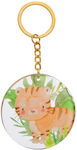 Christening Favor with Keychain made of Plexiglass 30pcs