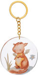 Christening Favor with Keychain made of Plexiglass 30pcs