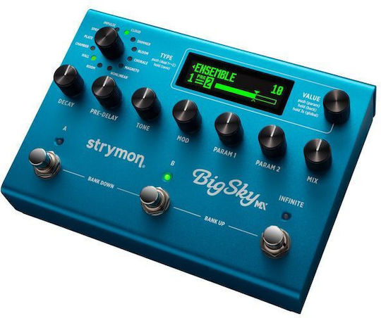 Strymon Big Sky MX Πετάλι Effect Reverb Ηλεκτρικής Κιθάρας, Ηλεκτρικού Μπάσου και Ηλεκτροακουστικών Οργάνων