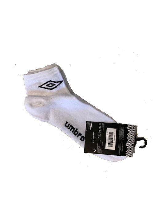 Umbro Αθλητικές Κάλτσες Λευκές 3 Ζεύγη