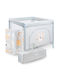 Moby System Teddy Bear Playpen with Mattress Gray 100x97cm