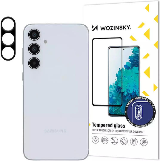 Wozinsky Kameraschutz Gehärtetes Glas Black für das Samsung Galaxy A35