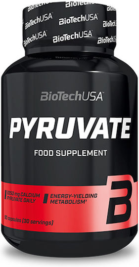 Biotech USA Pyruvate Συμπλήρωμα για Αδυνάτισμα 90 κάψουλες