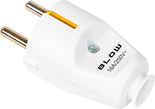 Blow Schuko Plug White