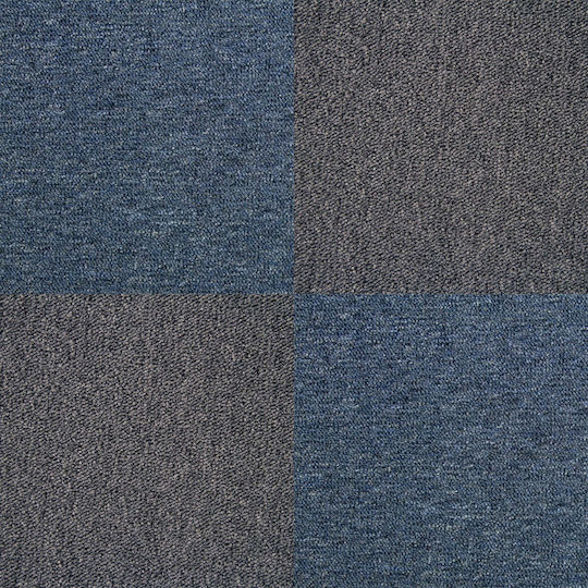 40 X Carpet Tiles 10m2 Storm Blue & Charcoal Black 40 X Carpet Tiles 10m2 Storm Blue & Charcoal Black