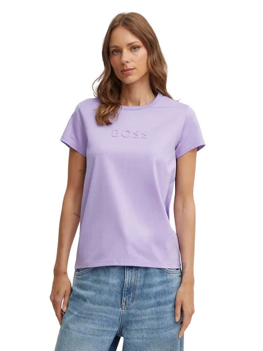 Hugo Boss Γυναικείο T-shirt Λιλά