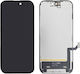 Screen OLED Soft Oled with Touch Mechanism for iPhone 15 (Black)