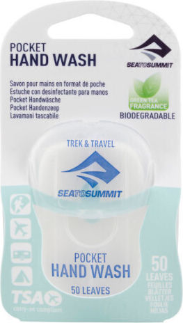 Sea to Summit Trek & Travel Pocket in Form von Blättern Tücher für die Hände 50Stück