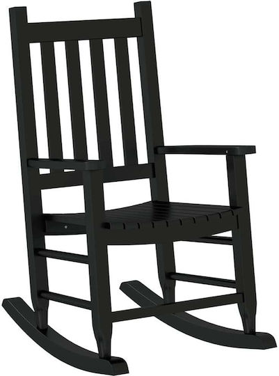 Armchair Black 49x66.5x85.5cm