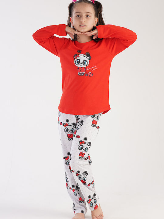 Vienetta Secret Kids Pyjamas red